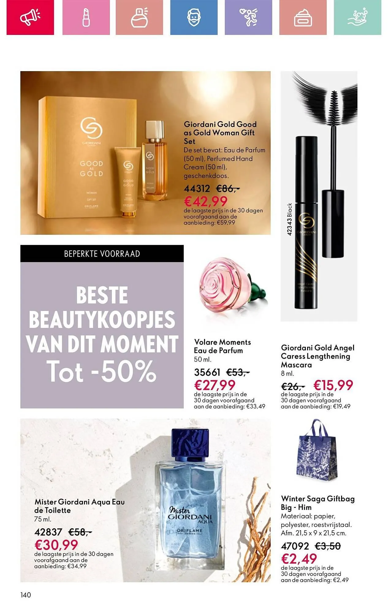 Oriflame folder van 20 april tot 26 april 2025 - Folder pagina 140