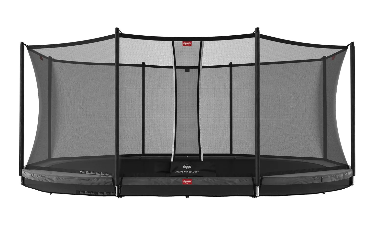 BERG Grand Favorit InGround 520 Grey + Safety Net Comfort