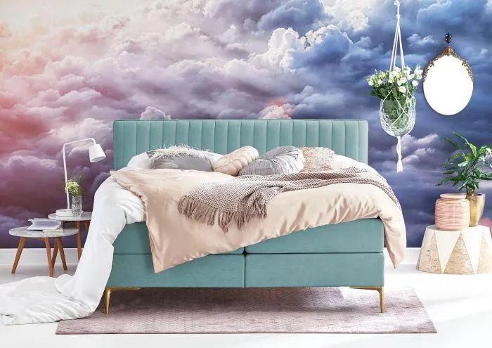 Cinderella Boxspring Desire Wave Compleet - Groen
