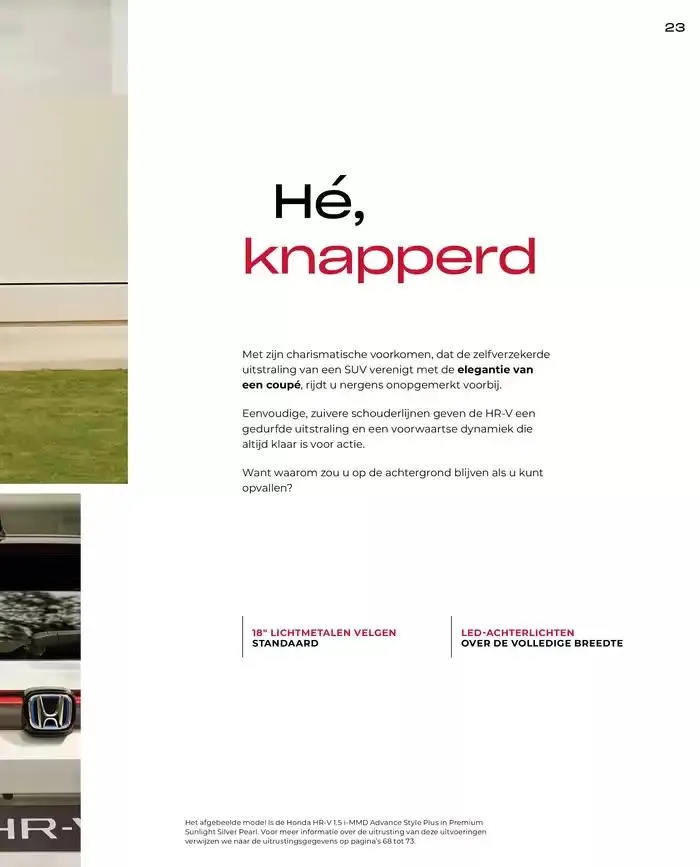 HR-V van 19 november tot 30 juni 2025 - Folder pagina 23