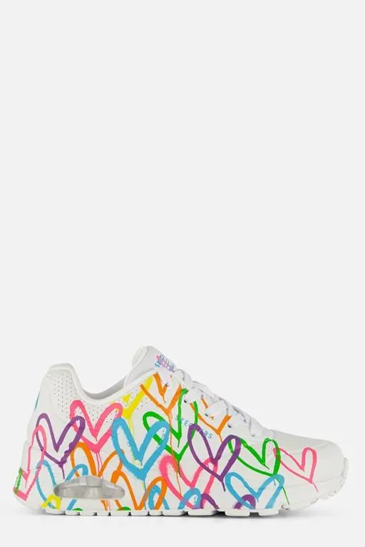 Uno Highlight Love Sneakers wit