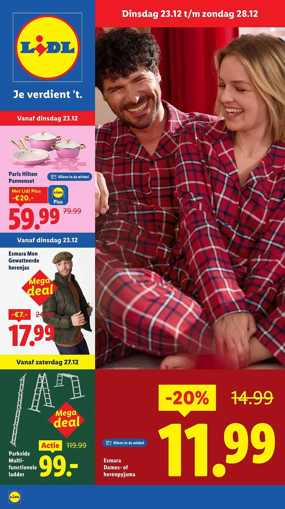 Lidl folder van 23 december tot 28 december 2025 - Folder pagina 1