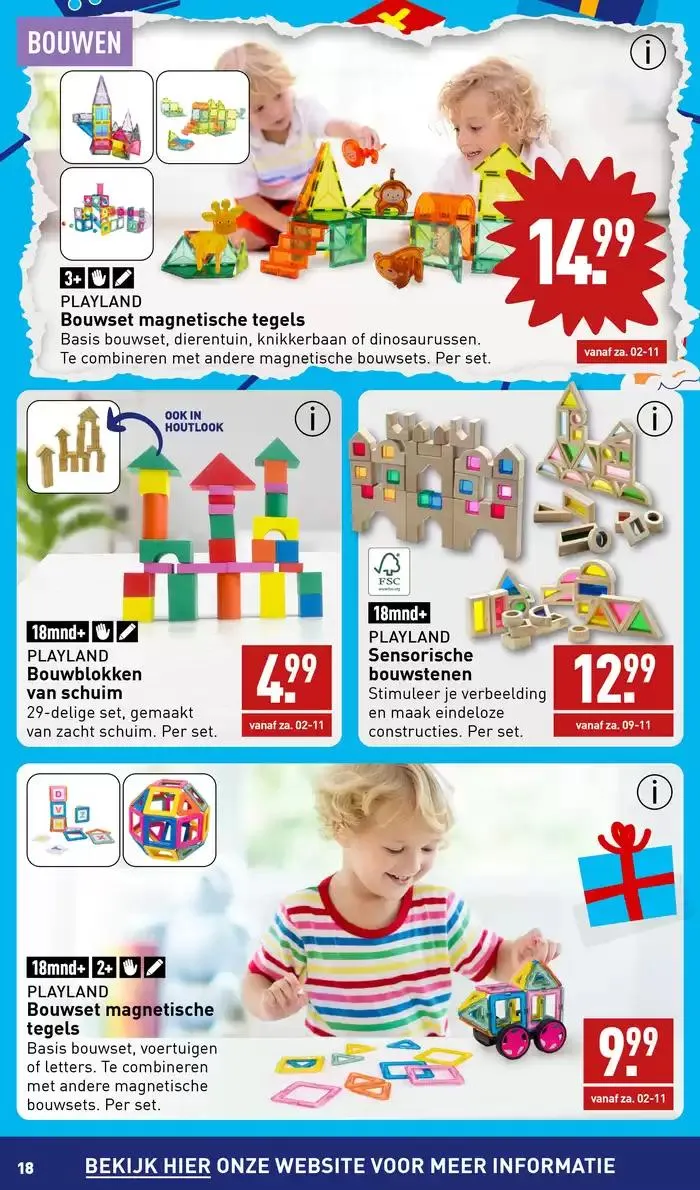 Topdeals en kortingen van 28 oktober tot 11 november 2024 - Folder pagina 18