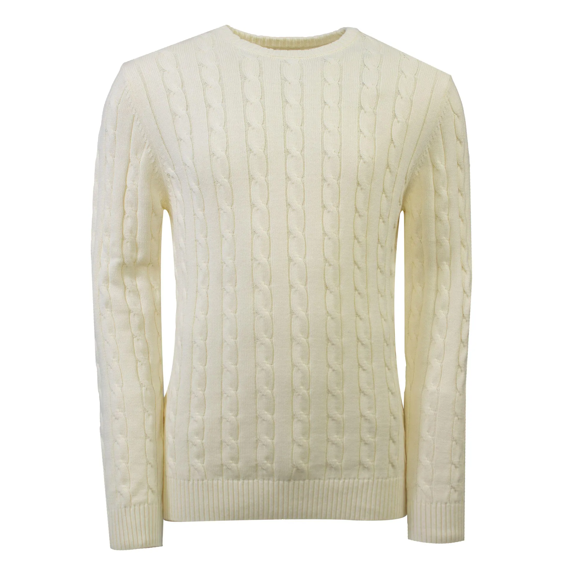 Harlem Kabeltrui Wit