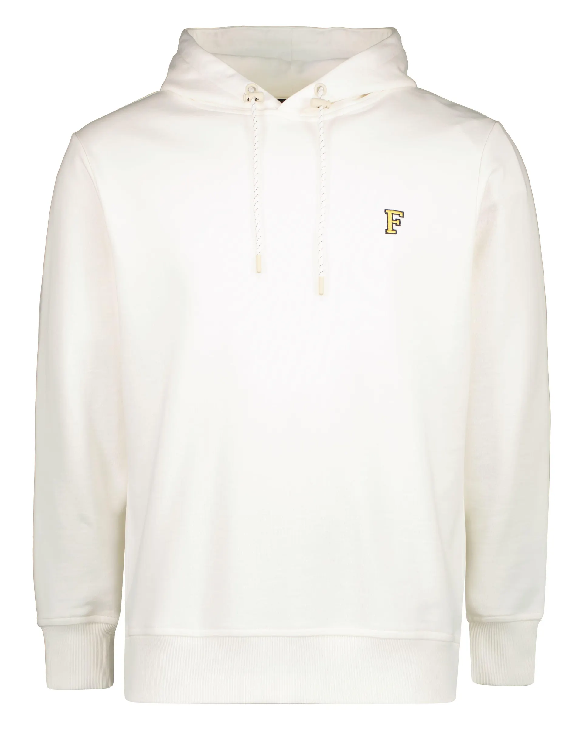 Hoodie met Print Wit