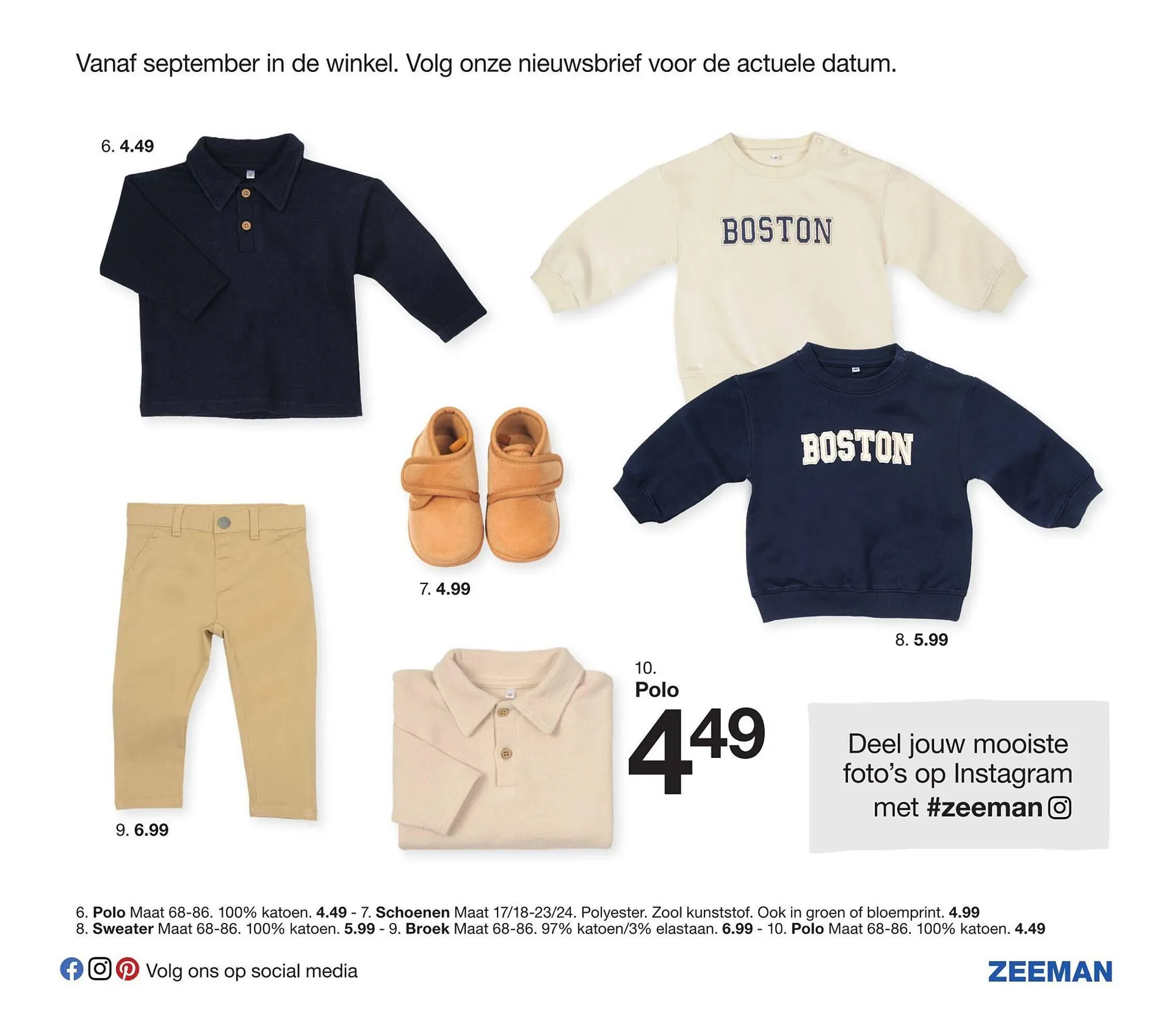 Zeeman baby folder van 29 juli tot 22 december 2024 - Folder pagina 27