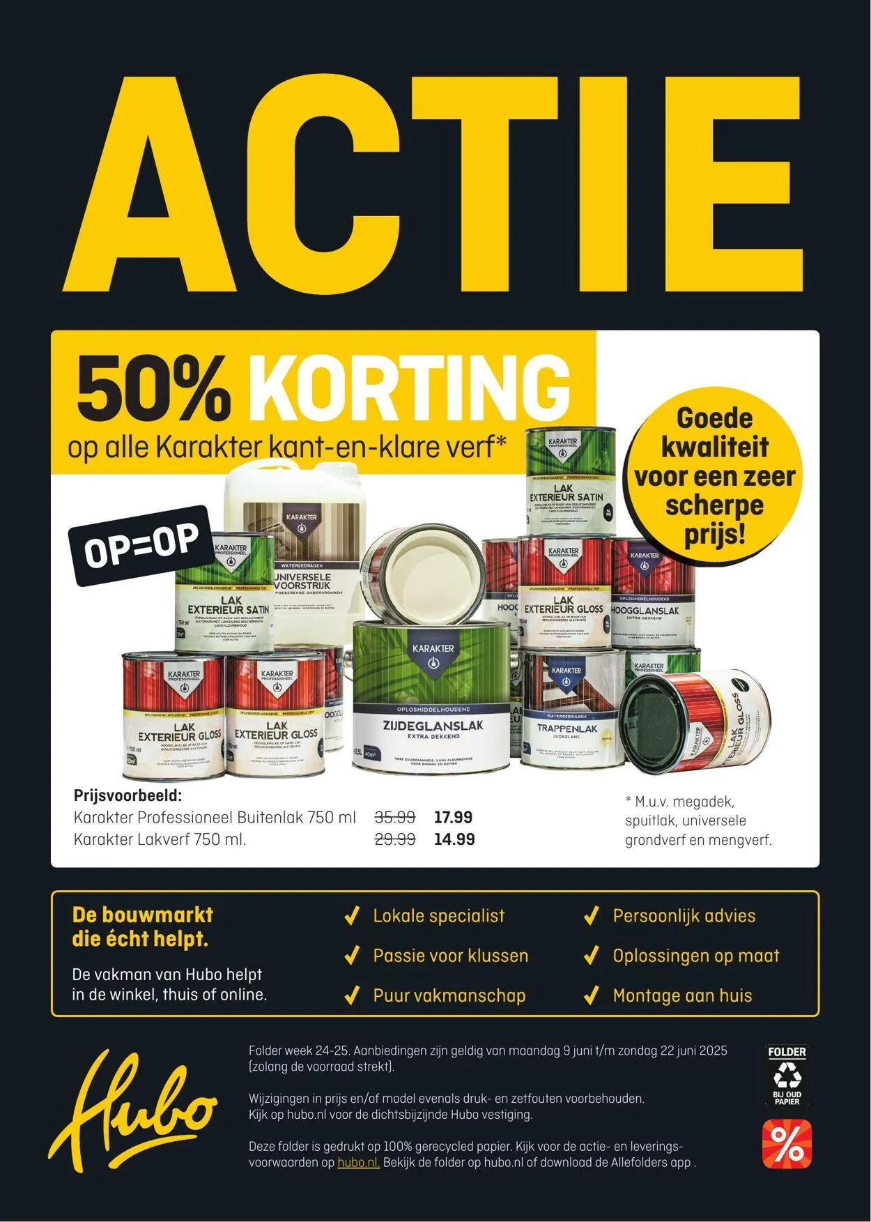 Hubo van 9 juni tot 22 juni 2025 - Folder pagina 8