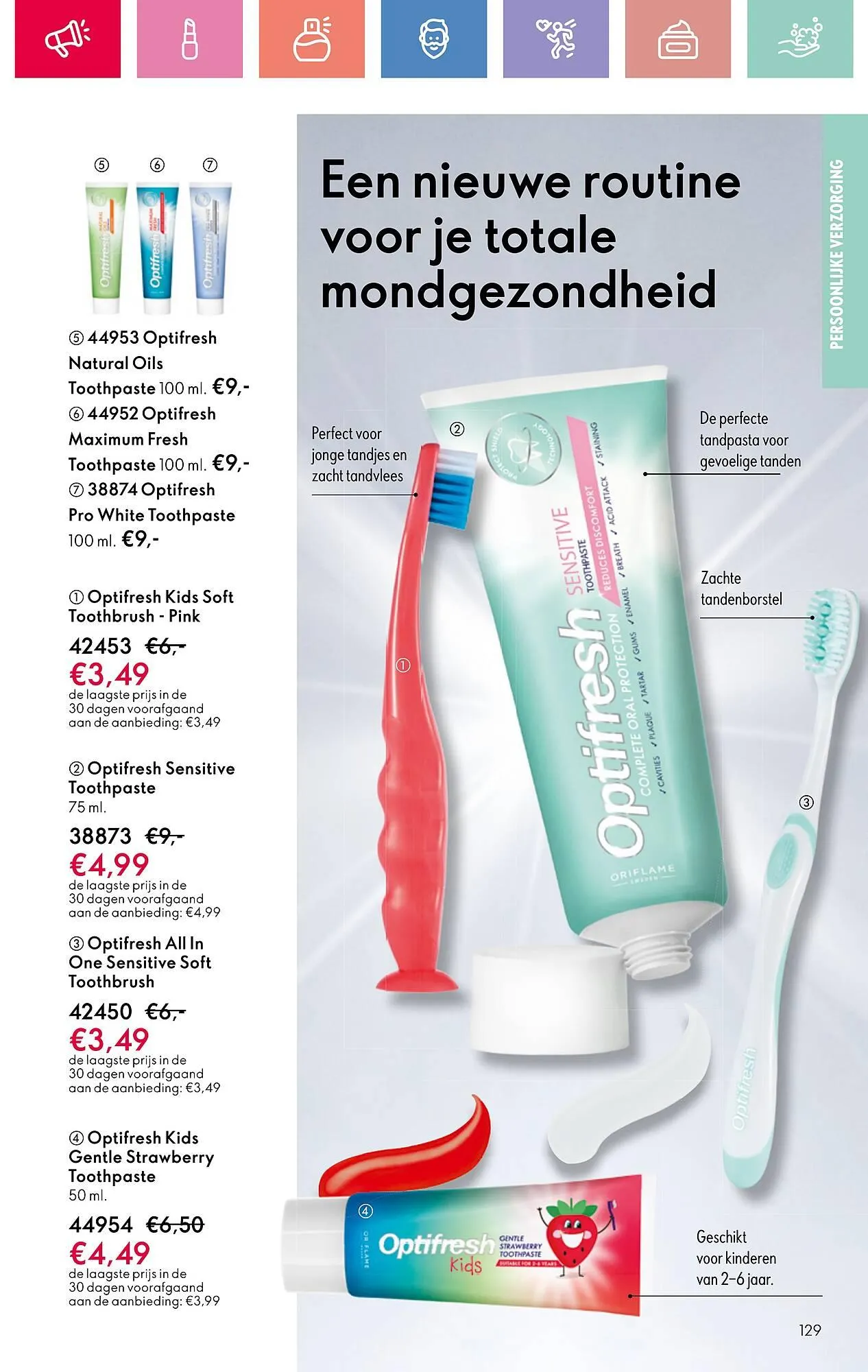 Oriflame folder van 7 mei tot 10 mei 2025 - Folder pagina 129