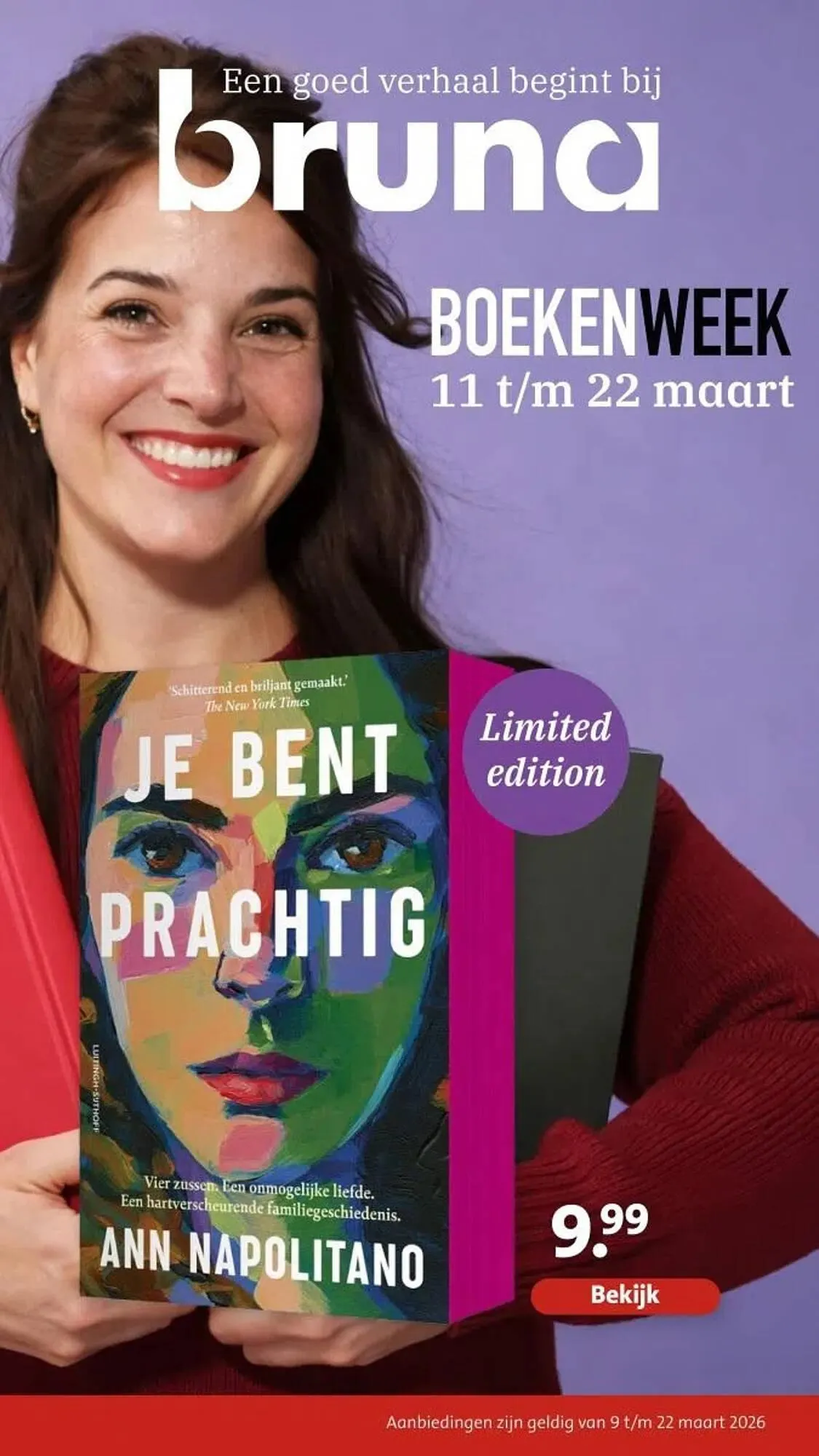 Bruna folder van 9 maart tot 22 maart 2026 - Folder pagina 1
