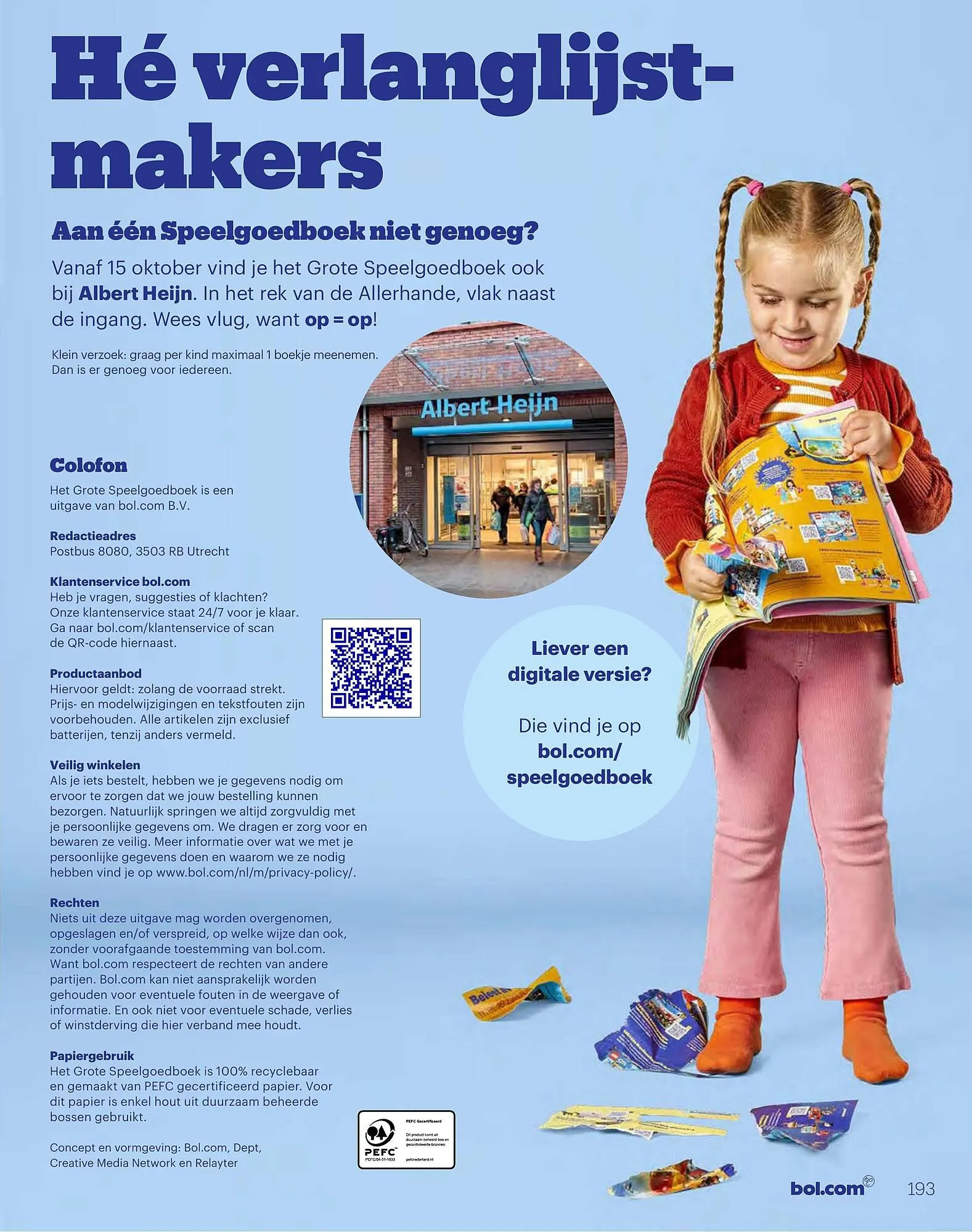 Bol.com Speelgoedboek 2023 van 8 oktober tot 31 december 2023 - Folder pagina 193
