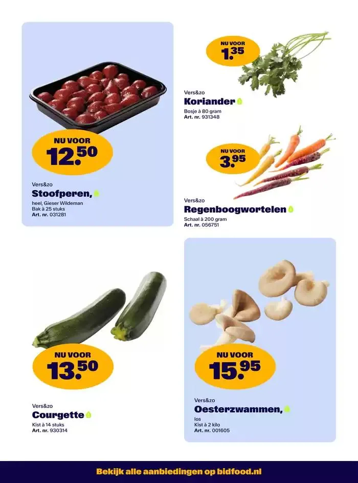 Actiepakker Restauratief van 13 januari tot 26 januari 2025 - Folder pagina 3