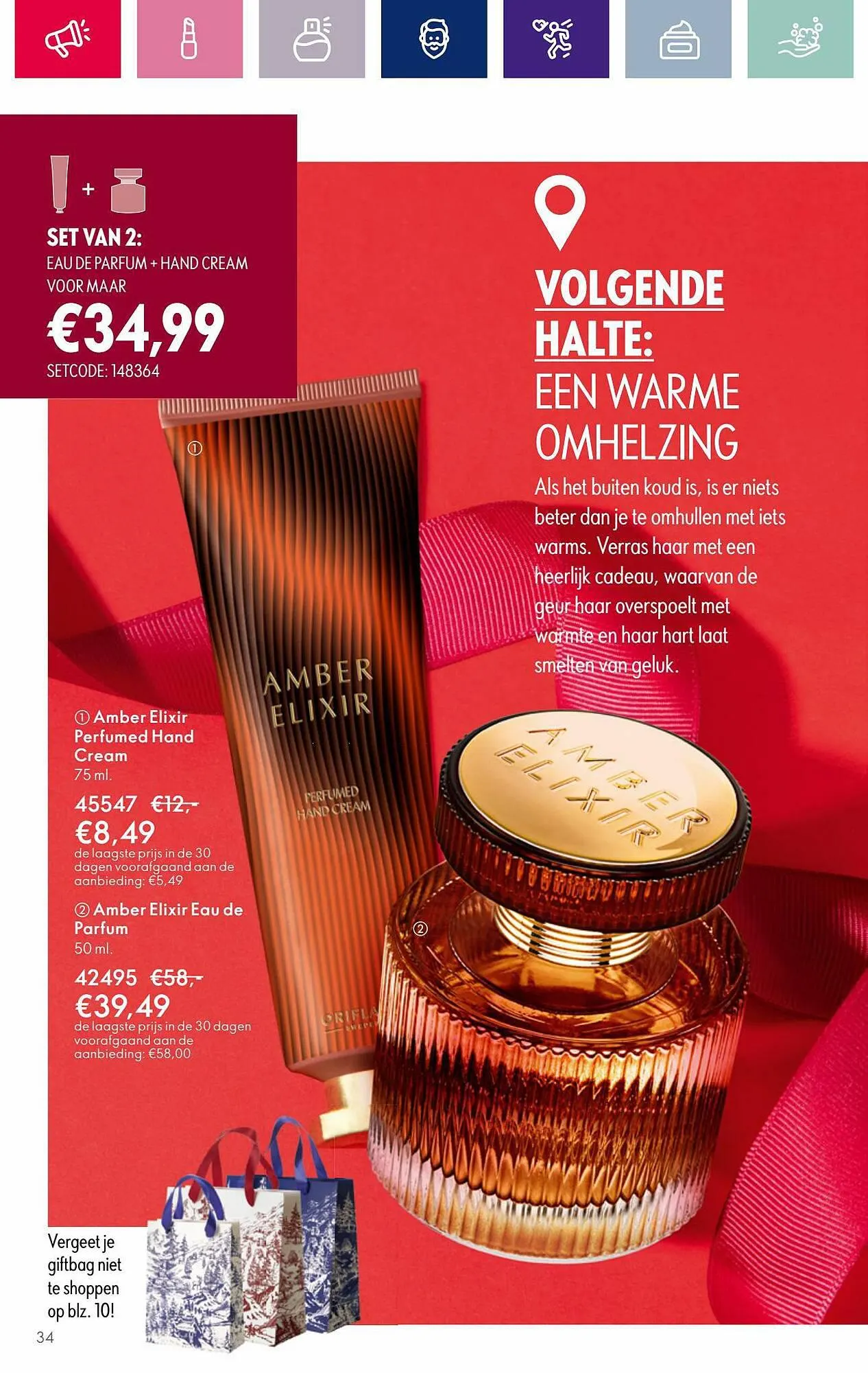 Oriflame folder van 8 november tot 28 november 2023 - Folder pagina 34