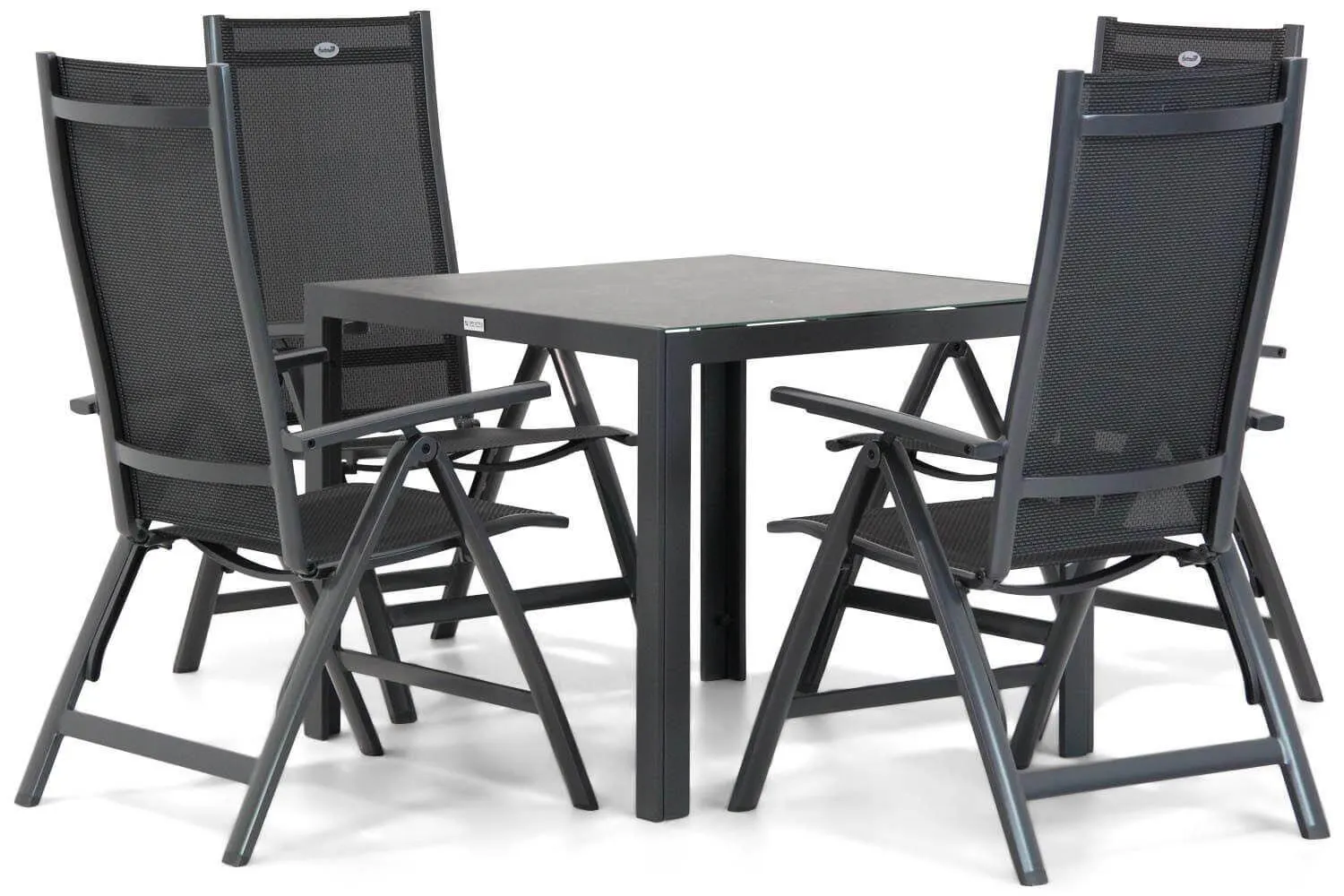 Hartman Royal Club/Varano 90 cm dining tuinset 5-delig