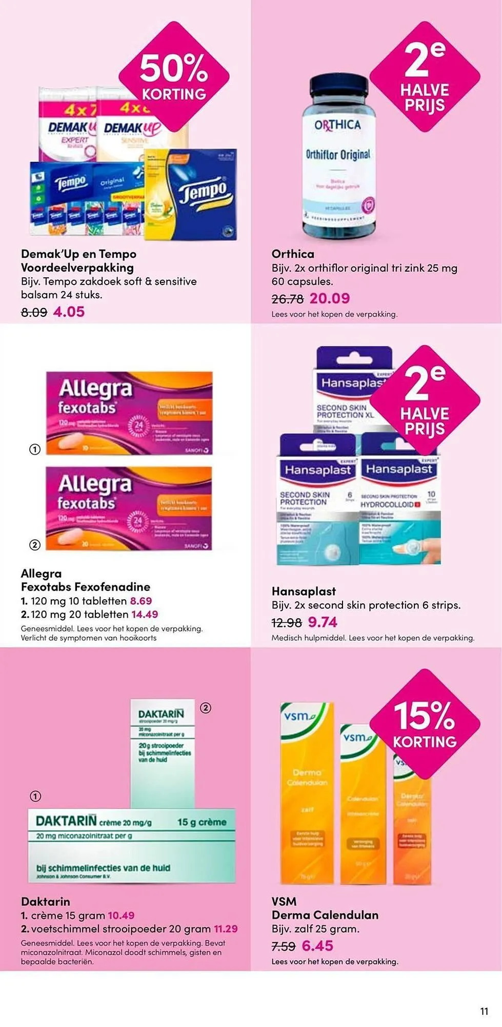 Drogisterij Visser folder van 30 maart tot 12 april 2026 - Folder pagina 11