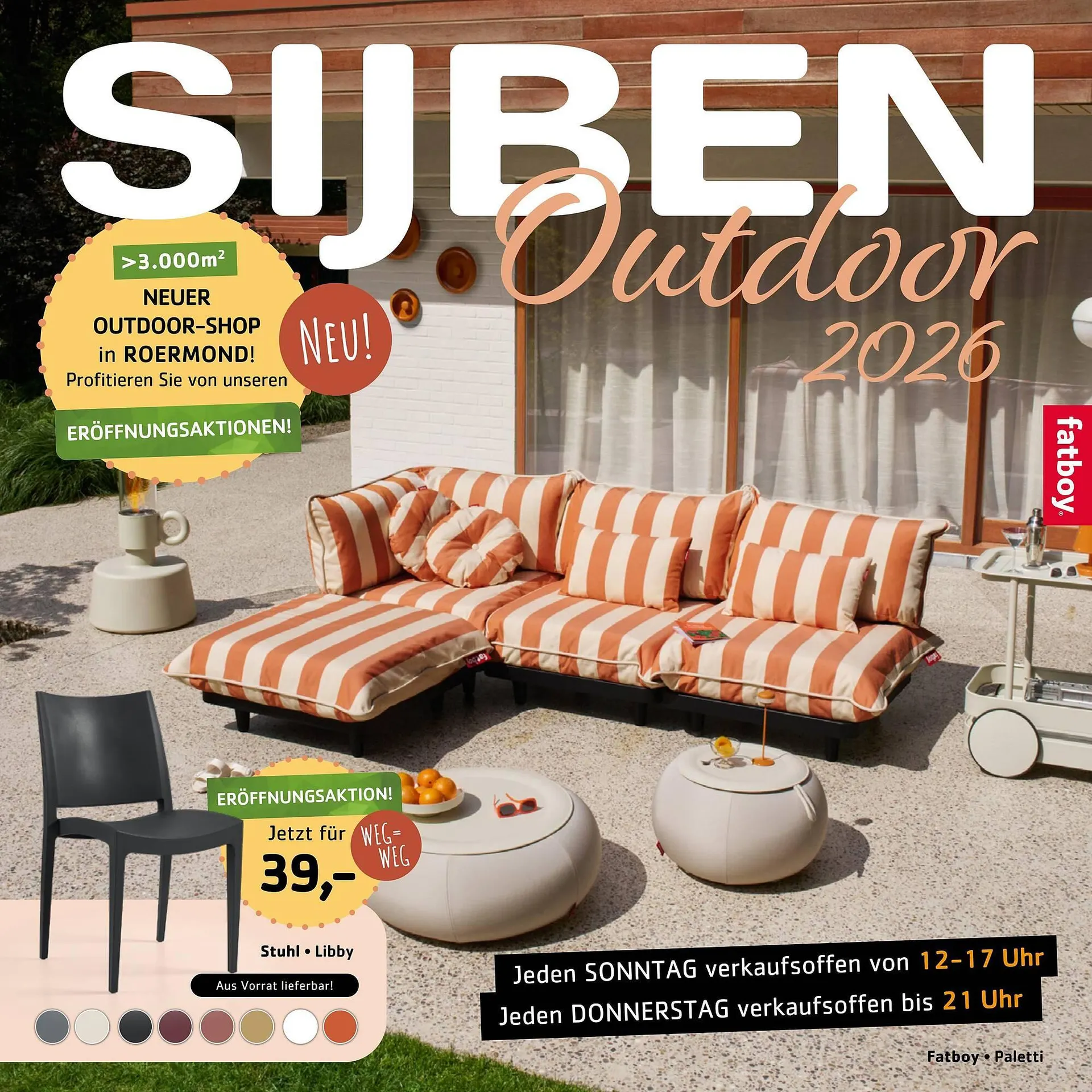 Sijben folder van 2 april tot 30 juni 2026 - Folder pagina 1