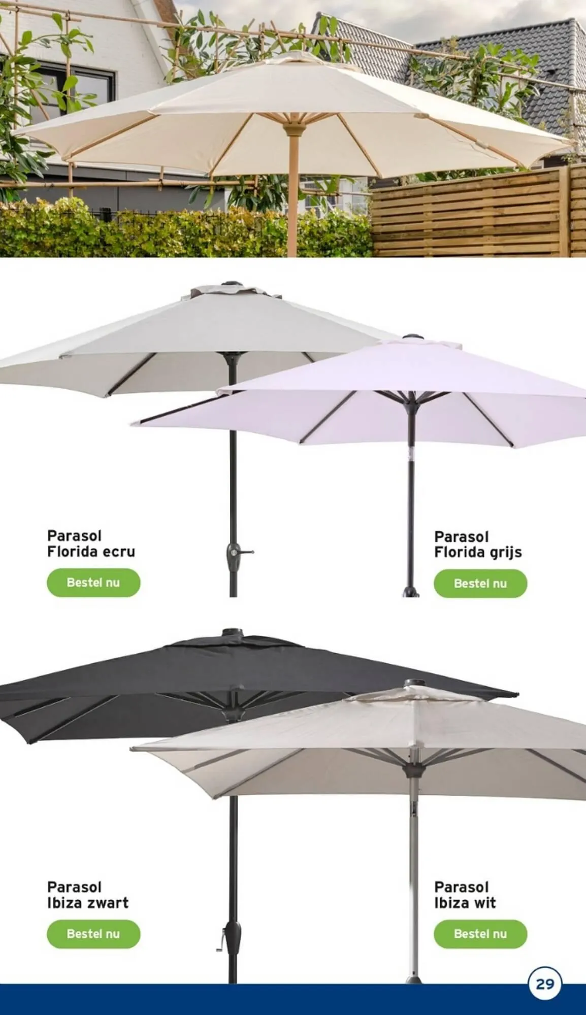 GAMMA tuinmagazine meubels van 7 mei tot 31 juli 2023 - Folder pagina 29