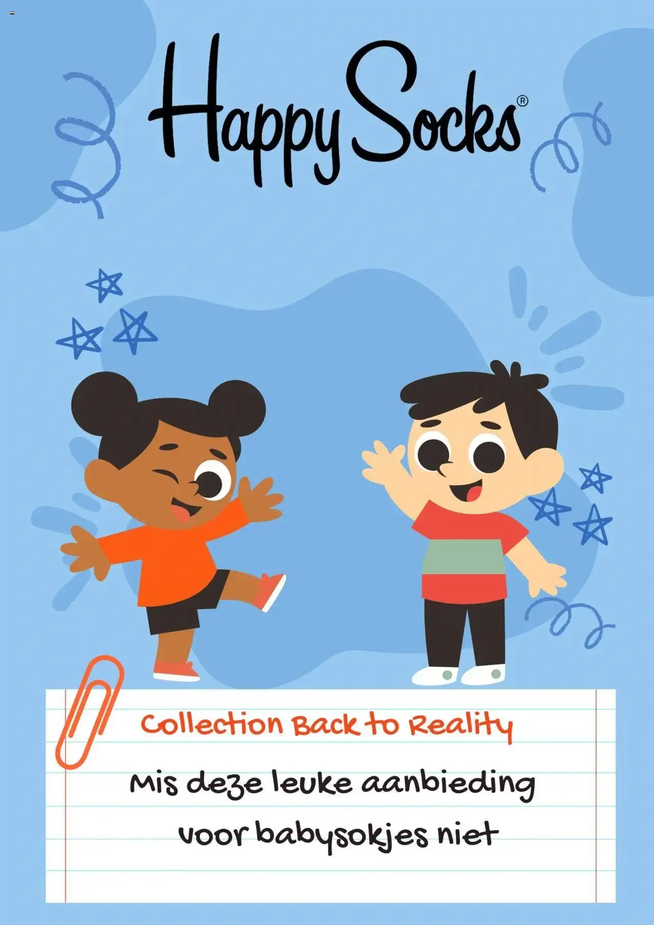 Happy Socks - Folder van 26 september tot 31 december 2024 - Folder pagina 1