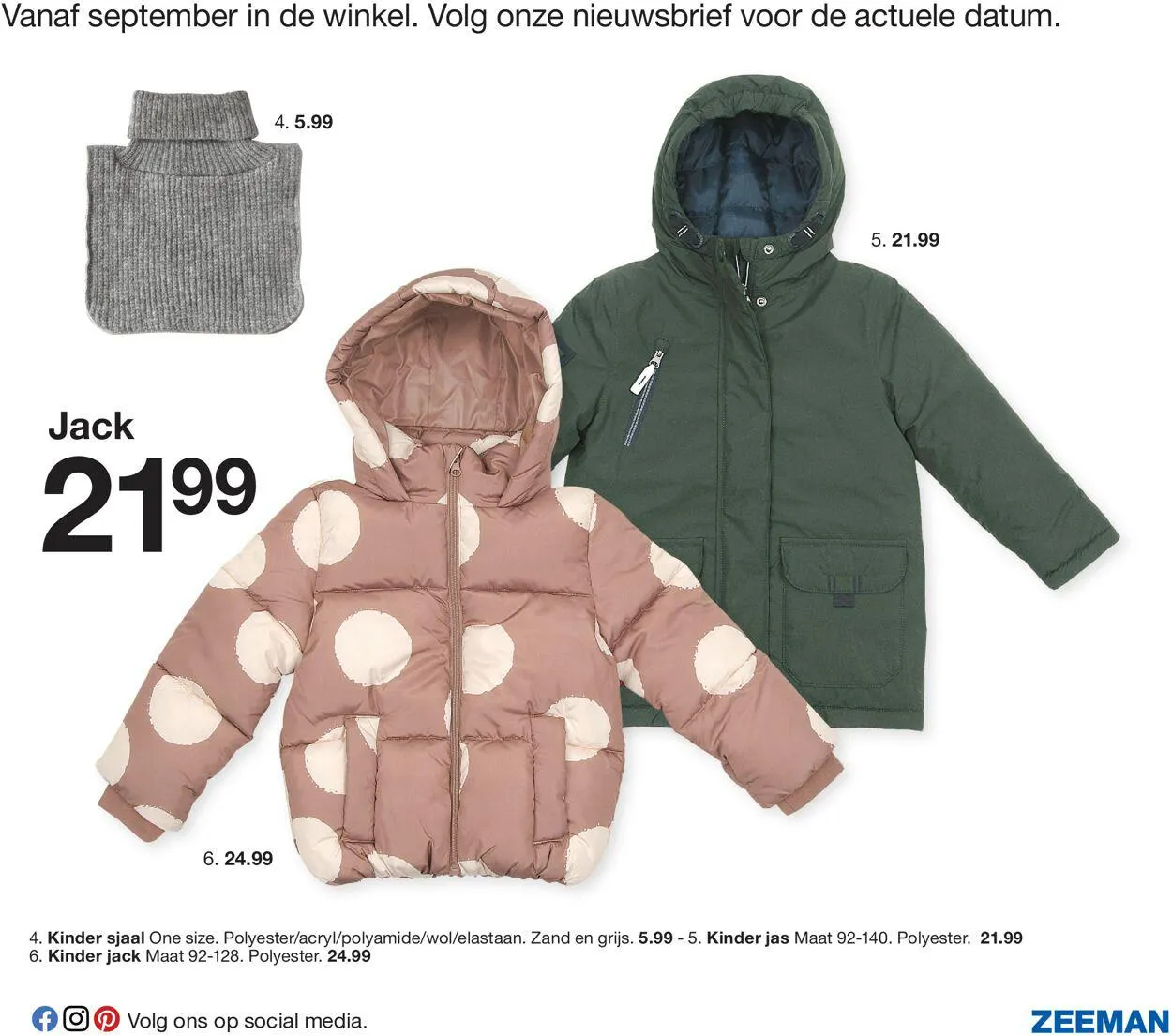 Zeeman Actuele folder van 17 juli tot 31 december 2023 - Folder pagina 39