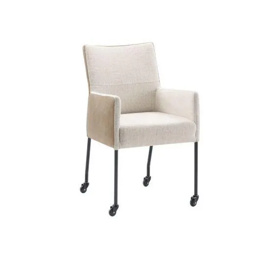 Eetkamerstoel Lanny bruin beige