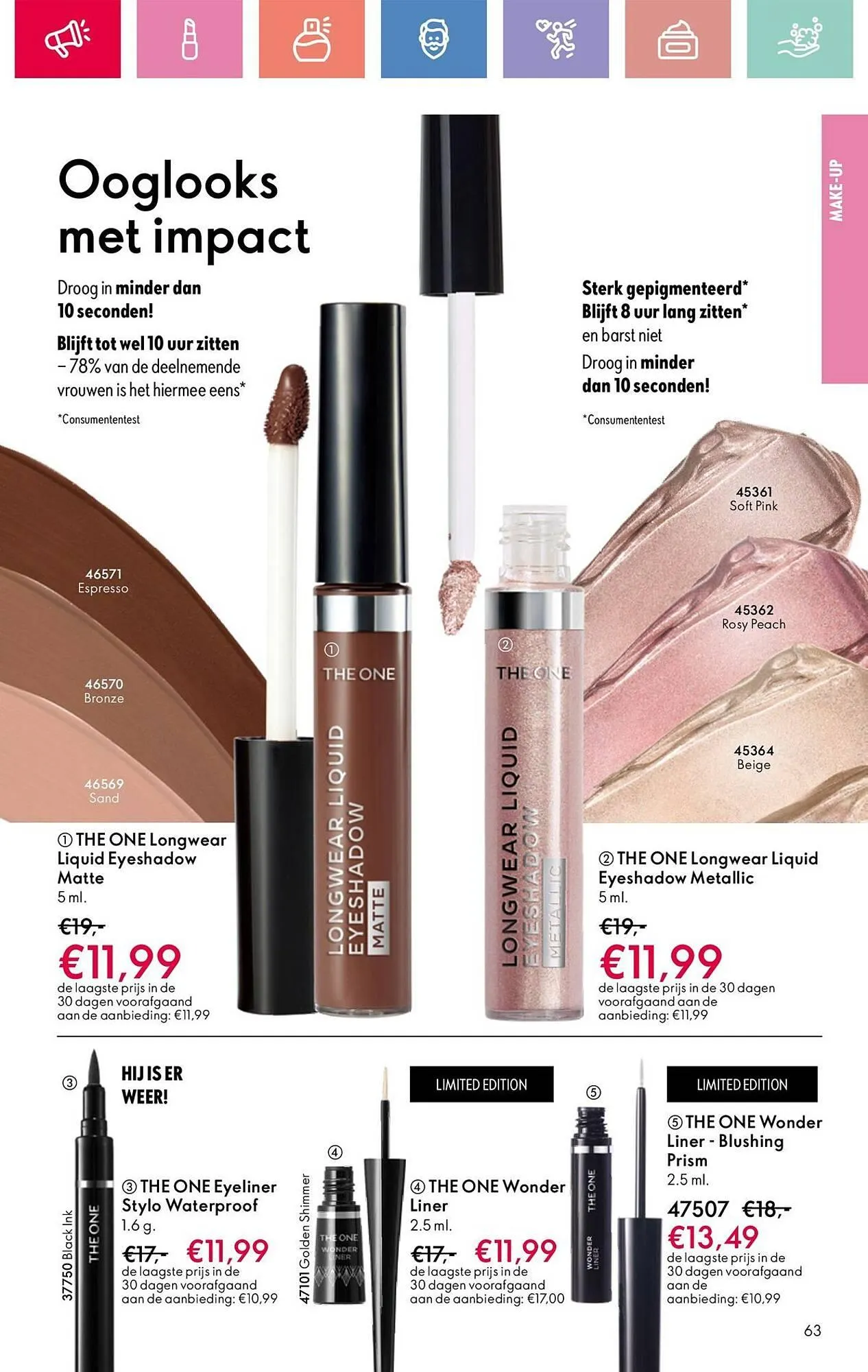 Oriflame folder van 24 augustus tot 13 september 2025 - Folder pagina 63