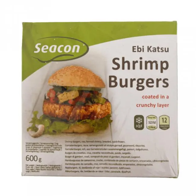 Season Bevroren Ebi Katsu Garnalenburger 600g