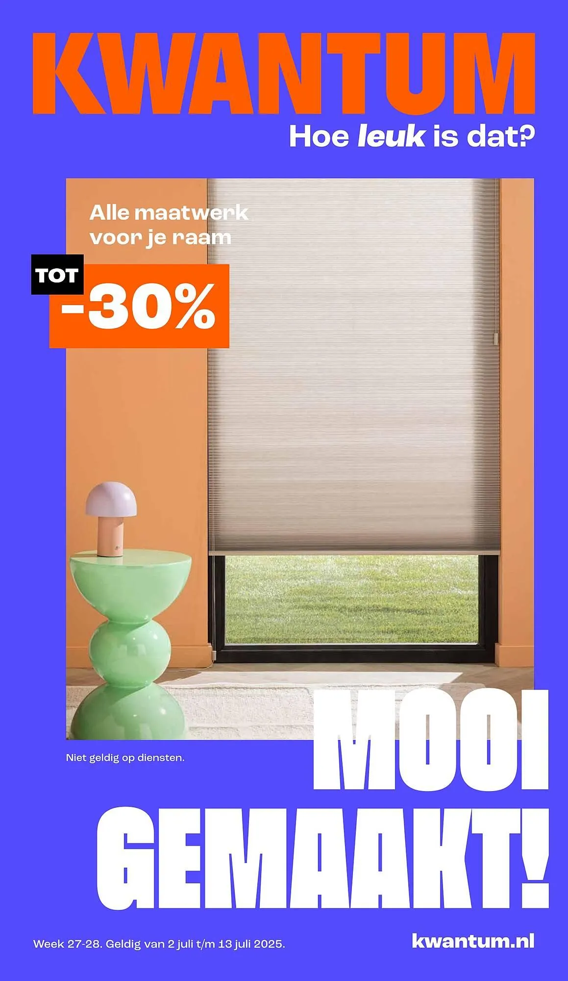 Kwantum folder van 2 juli tot 13 juli 2025 - Folder pagina 1