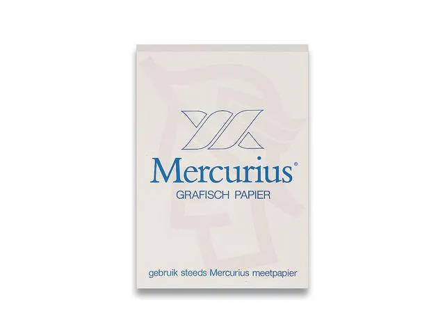 Mercurius Millimeterpapier A4 80 g/m² Roodbruin