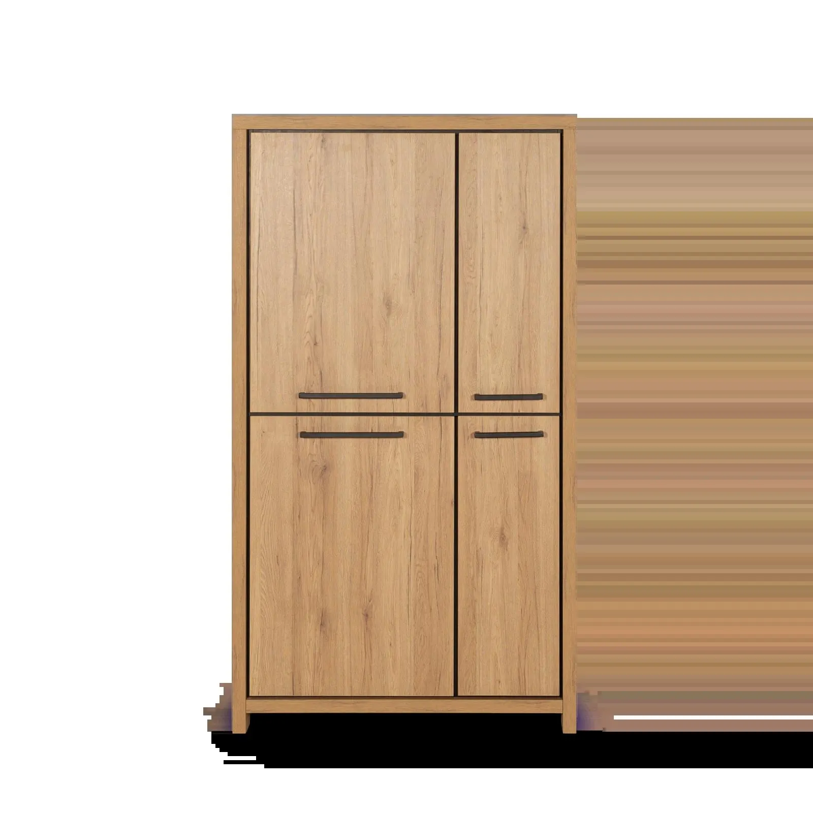 Opbergkast (4 deuren) Nevada - Classic Oak