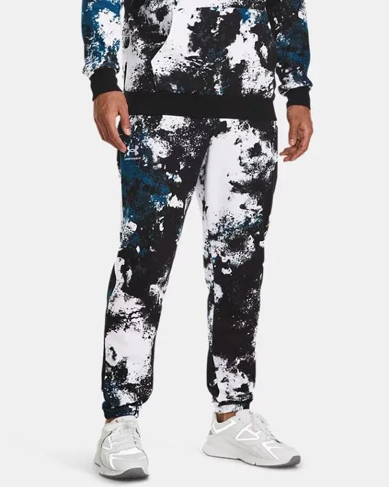 Herenjoggingbroek UA Essential Fleece Paint