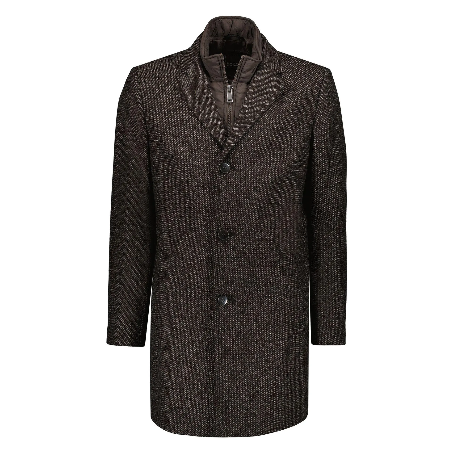 The Carcoat Lange Winterjas Bruin