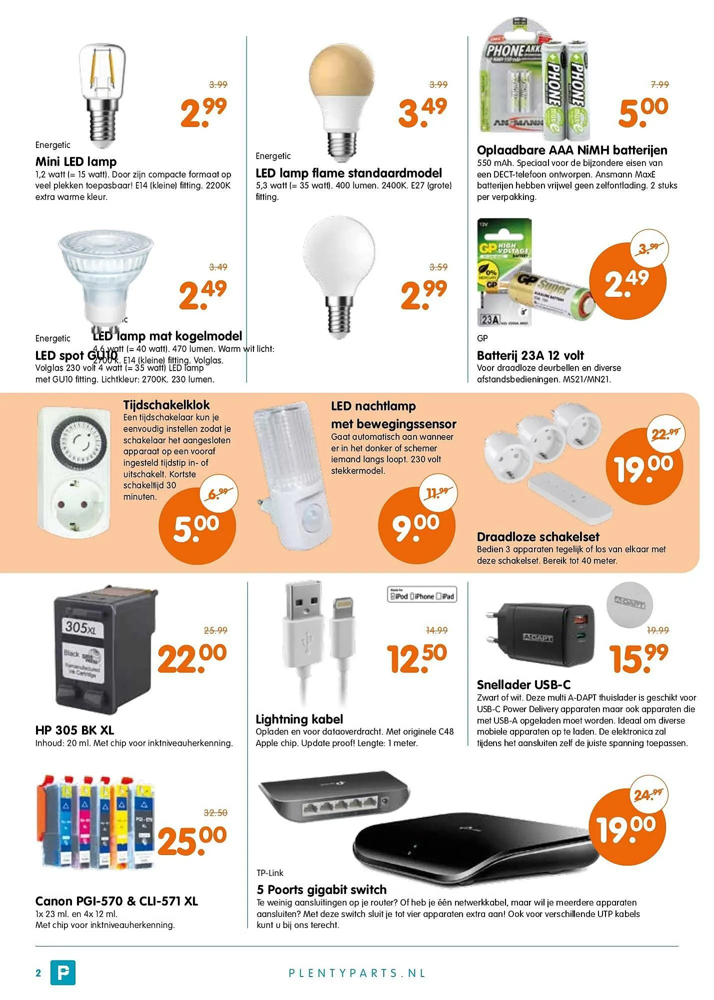 Plentyparts folder van 24 september tot 8 oktober 2023 - Folder pagina 2