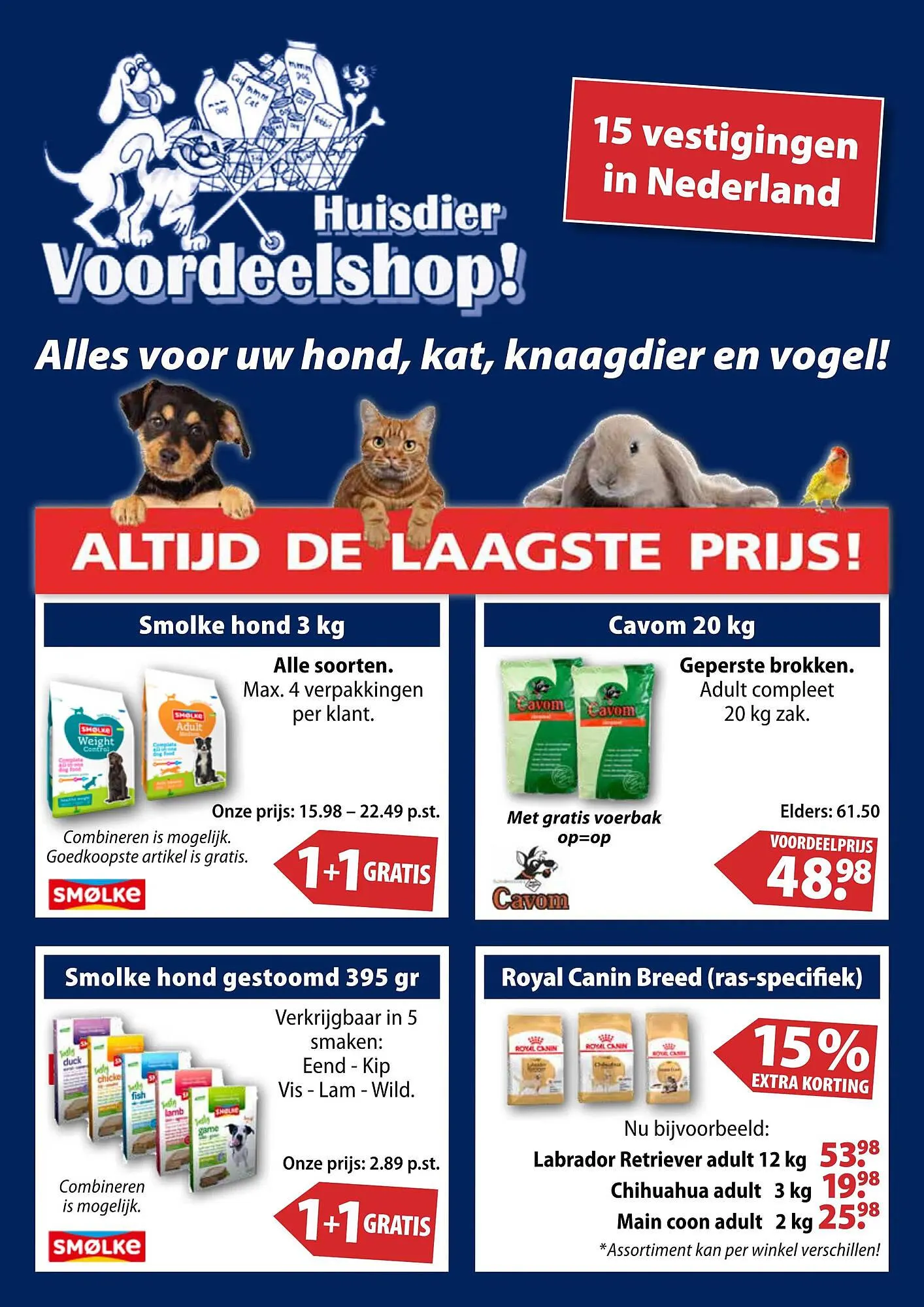 Huisdier Voordeelshop folder van 27 maart tot 23 april 2024 - Folder pagina 