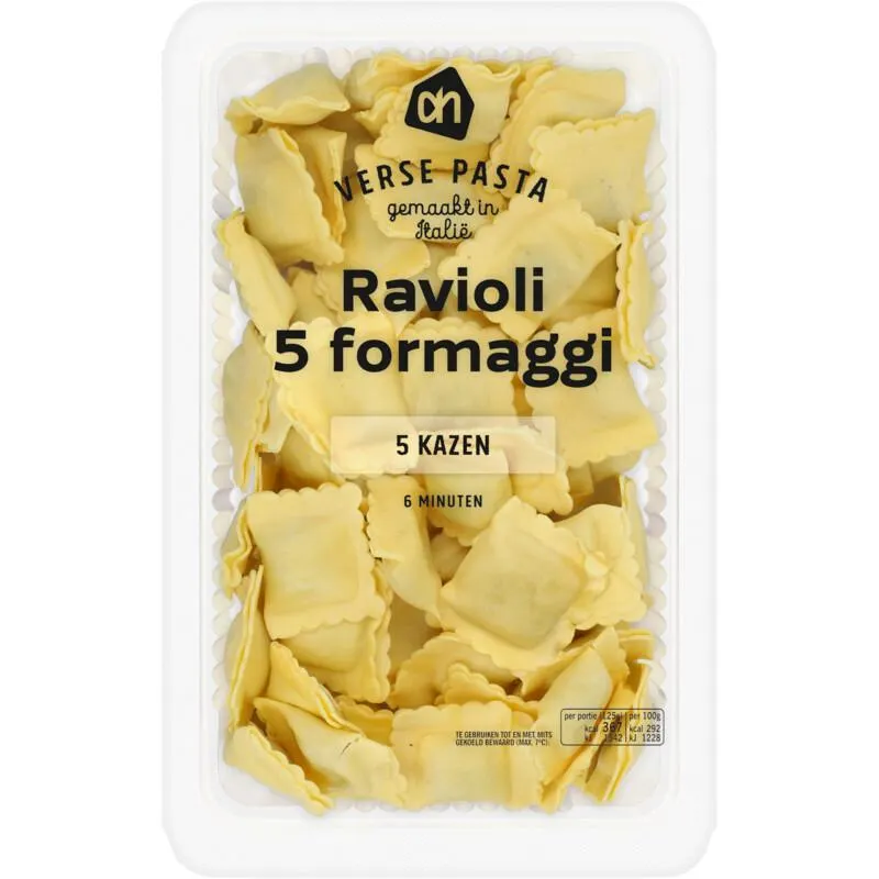 AH Verse ravioli 5 formaggio