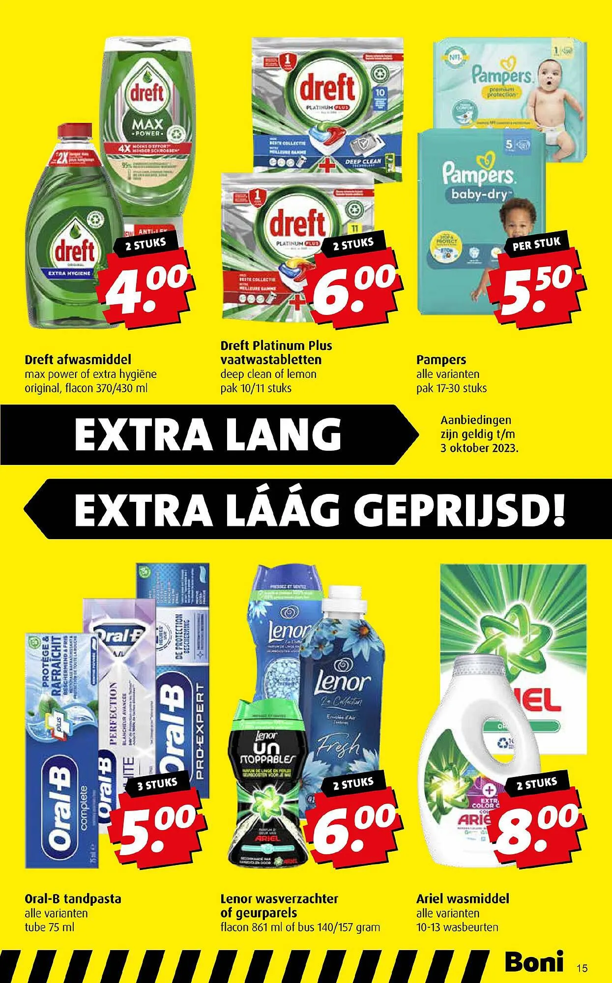 Boni folder van 20 september tot 26 september 2023 - Folder pagina 15