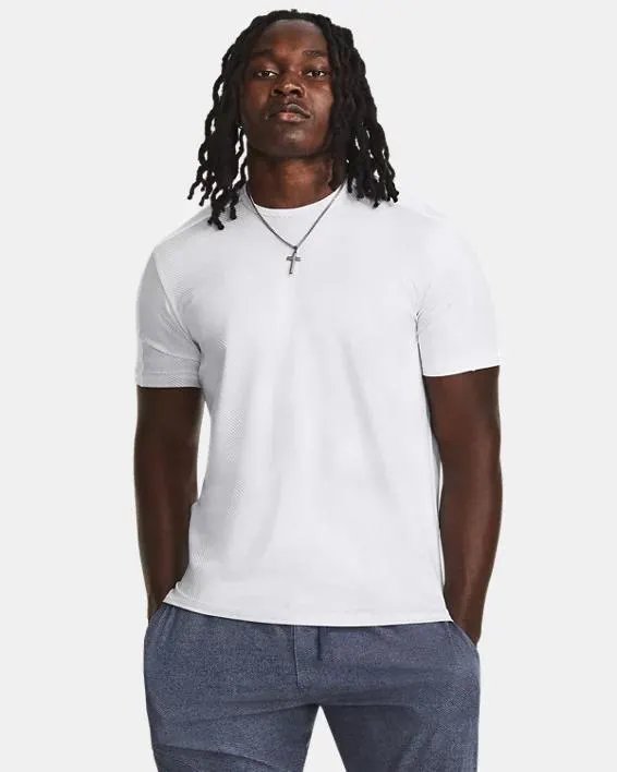 Herenshirt UA Meridian Printed met korte mouwen