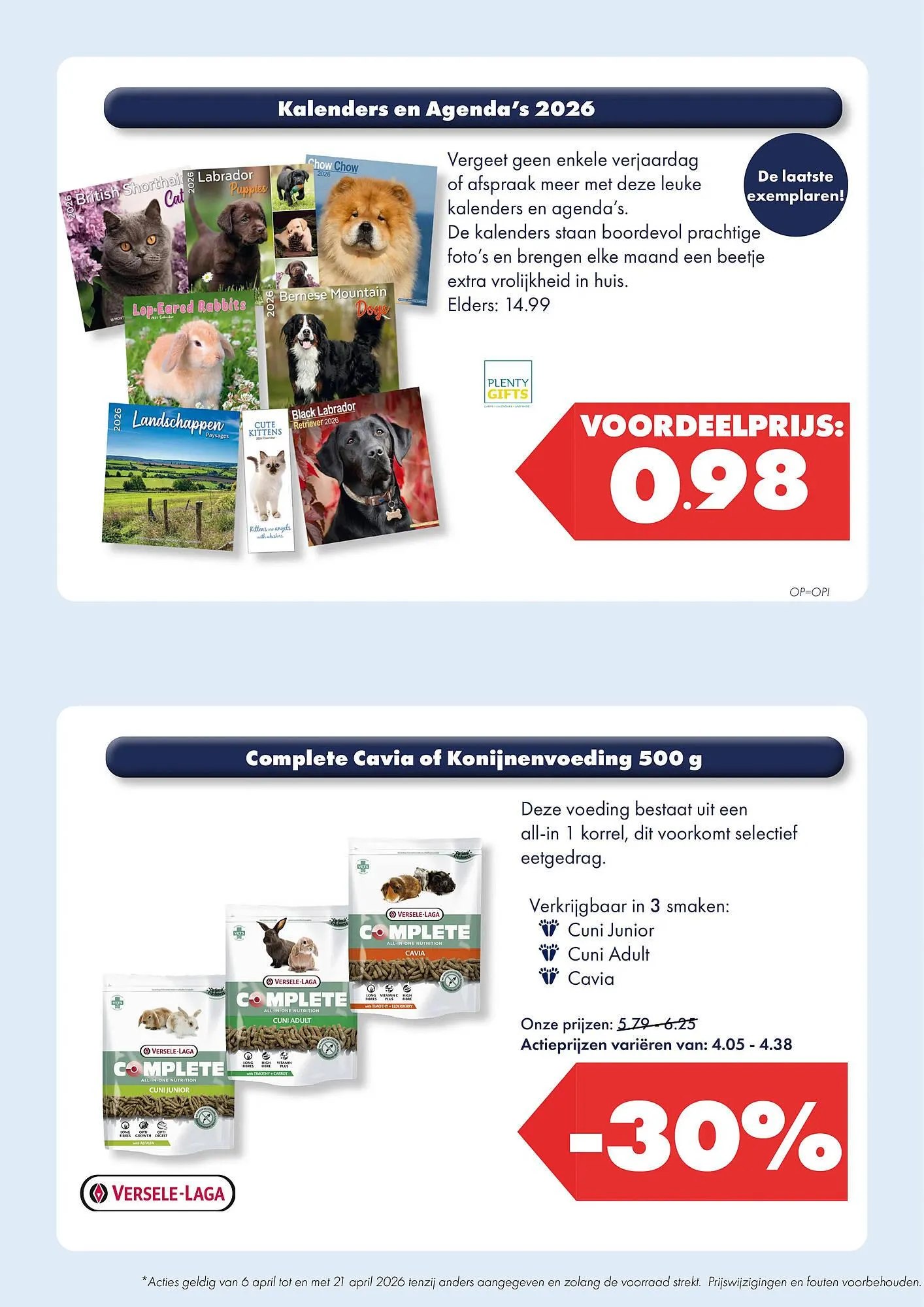 Huisdier Voordeelshop folder van 5 april tot 21 april 2026 - Folder pagina 14