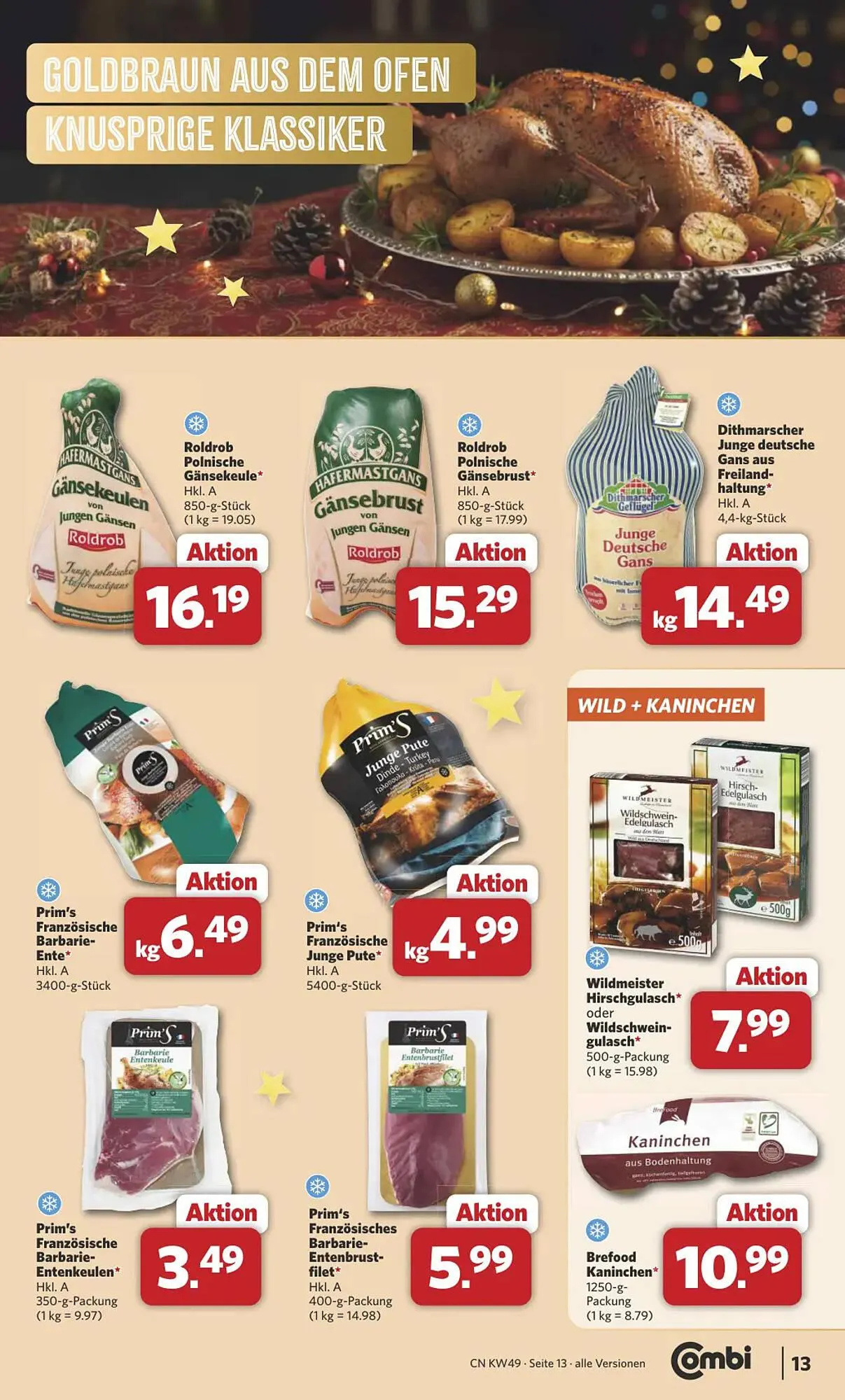 Combi Markt DE folder van 1 december tot 6 december 2025 - Folder pagina 13