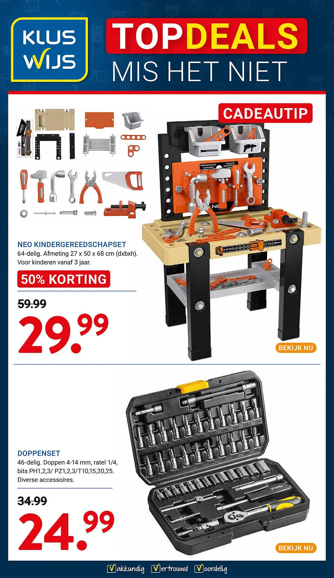 Kluswijs folder van 30 oktober tot 12 november 2023 - Folder pagina 1