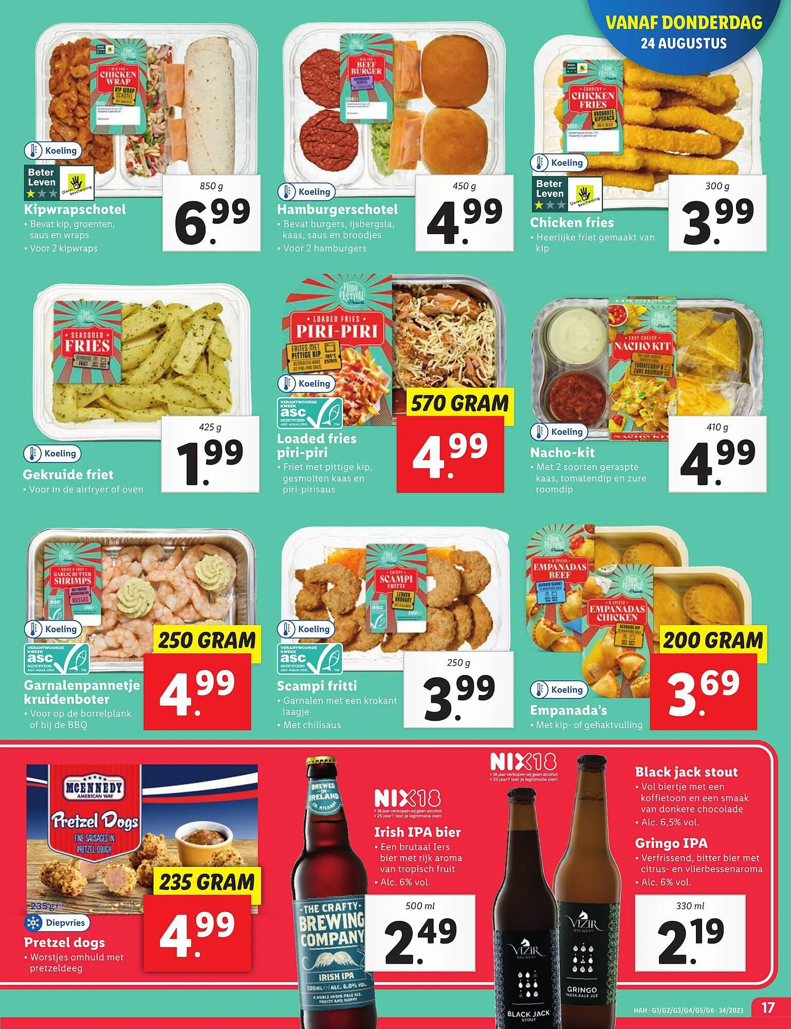 Lidl Folder van 21 augustus tot 27 augustus 2023 - Folder pagina 17