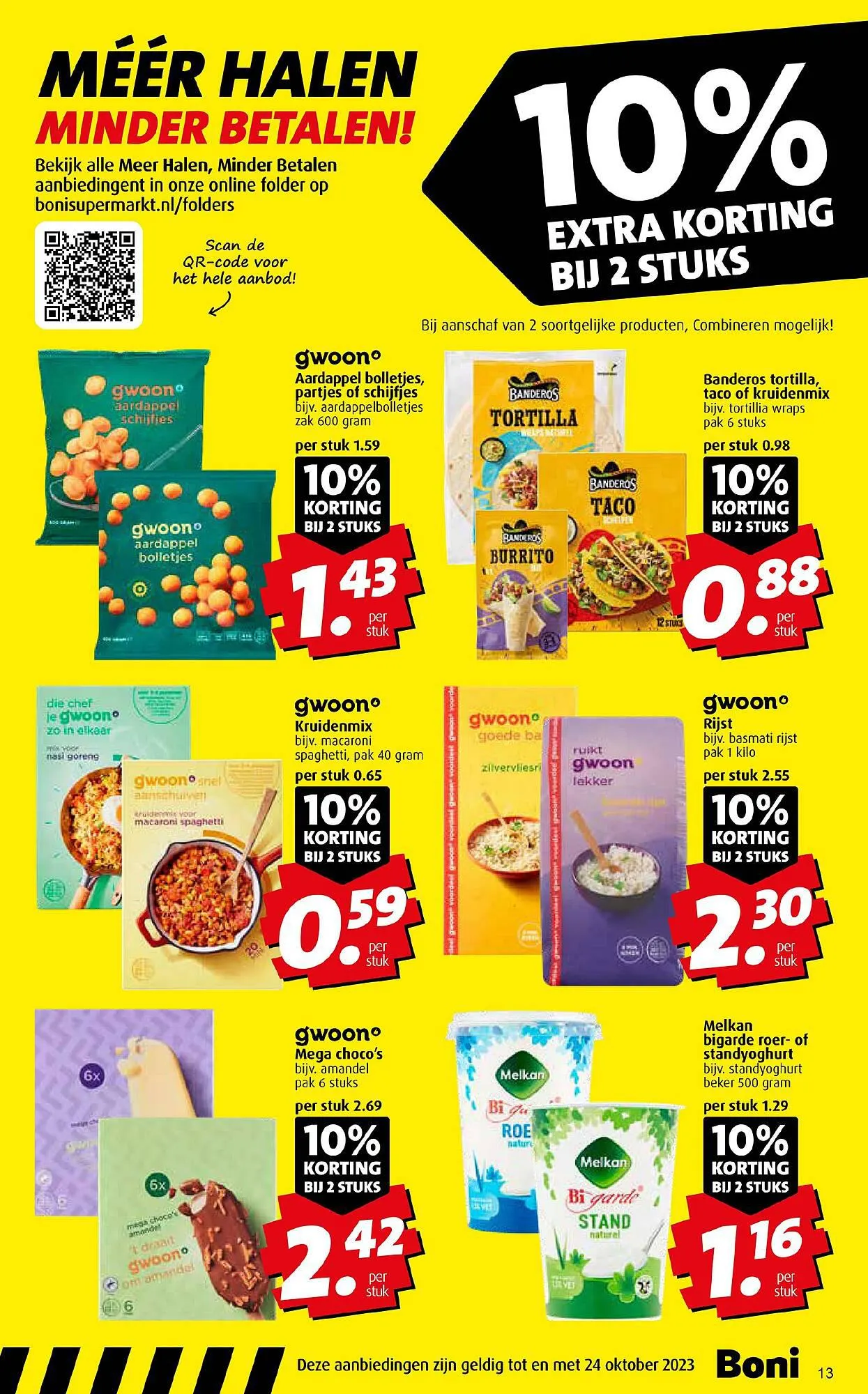 Boni folder van 20 september tot 26 september 2023 - Folder pagina 13