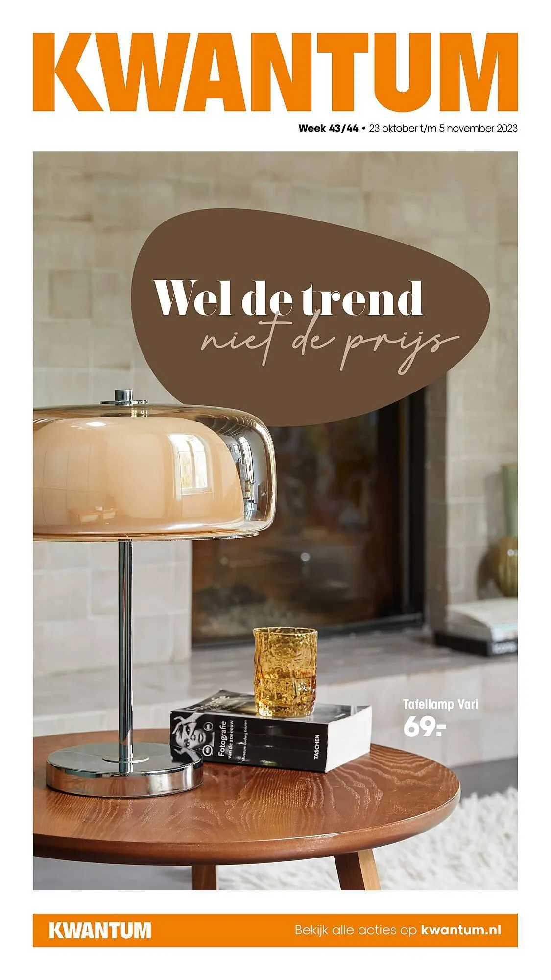 Kwantum folder van 23 oktober tot 5 november 2023 - Folder pagina 1