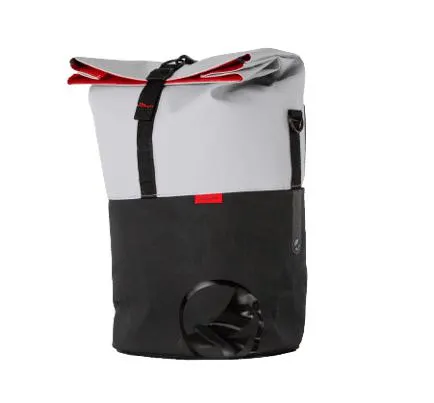 Stella Milano - Enkele Fietstas Lichtgrijs/Zwart - 18L