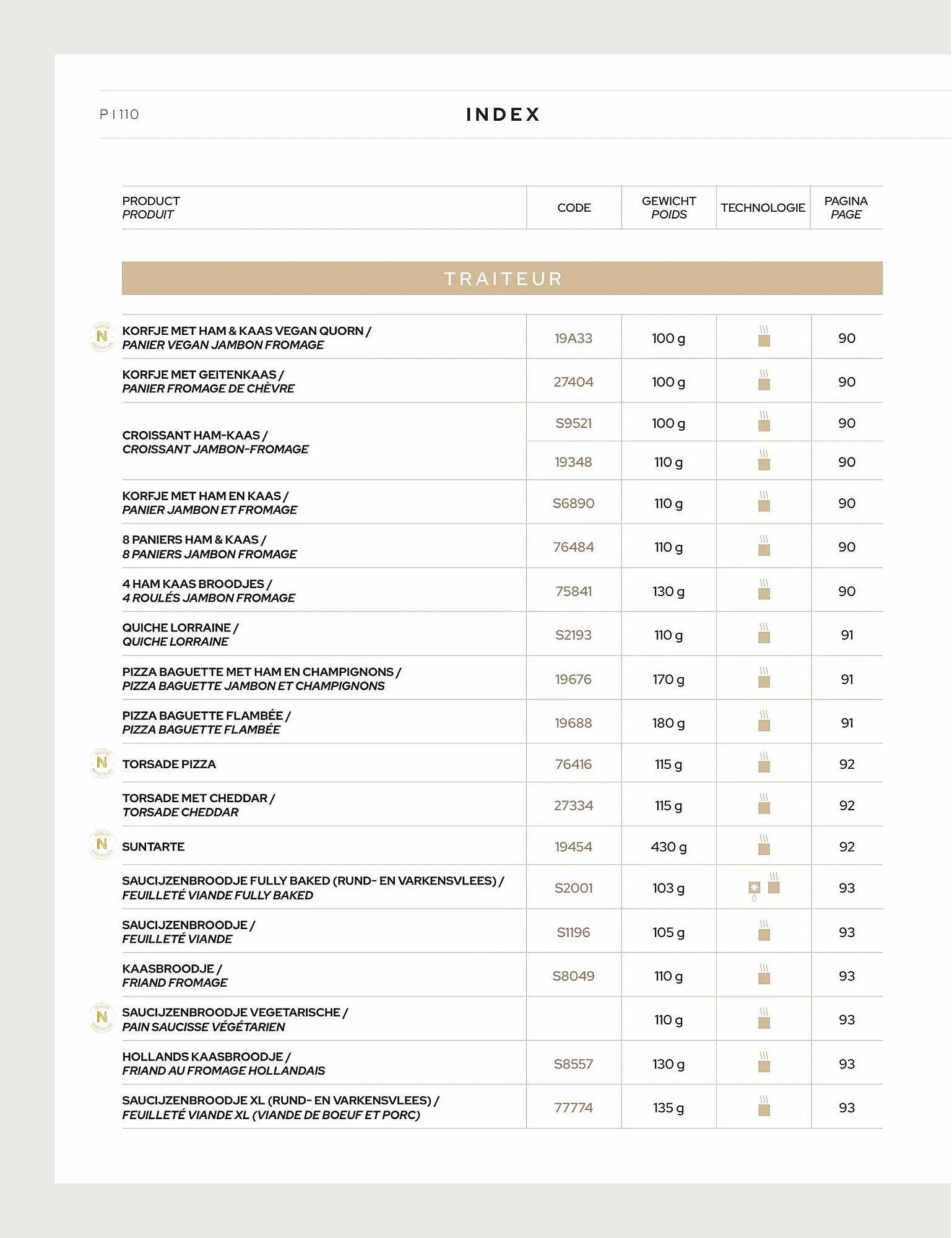 Delifrance folder van 1 maart tot 31 december 2023 - Folder pagina 110