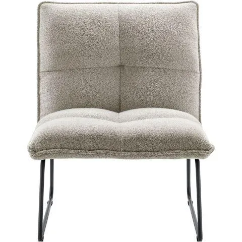 Fauteuil Novalese donkergrijs