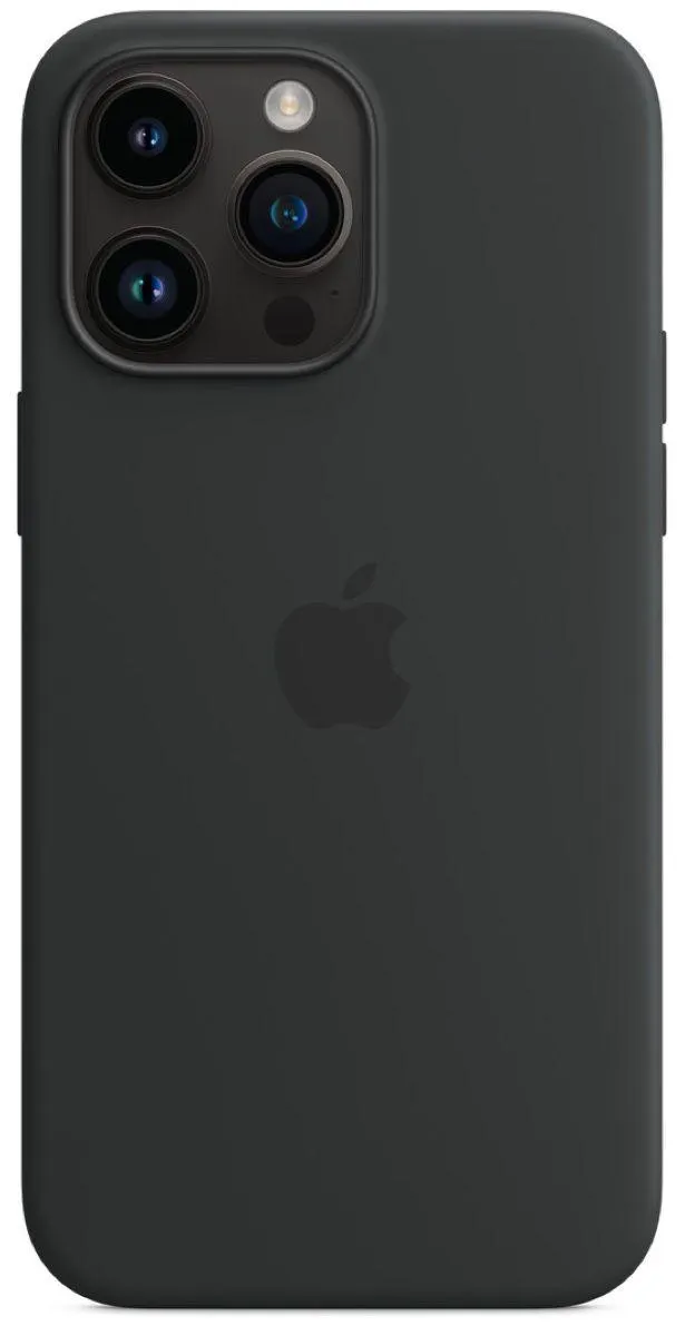 Apple 14 Pro Max Sili Case MagSafe Midn