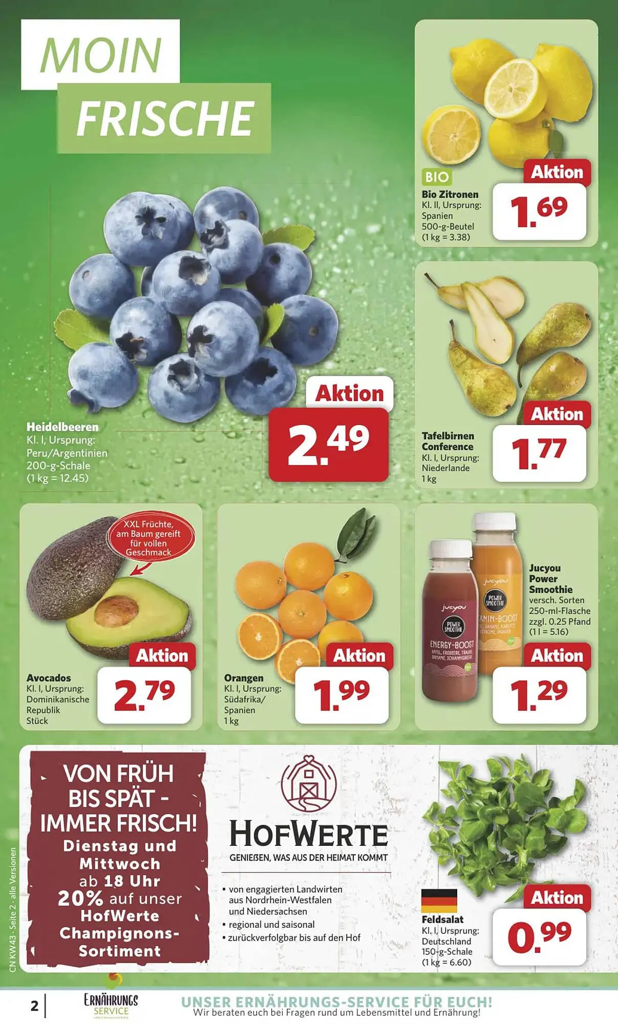 Combi Markt DE folder van 20 oktober tot 25 oktober 2025 - Folder pagina 2