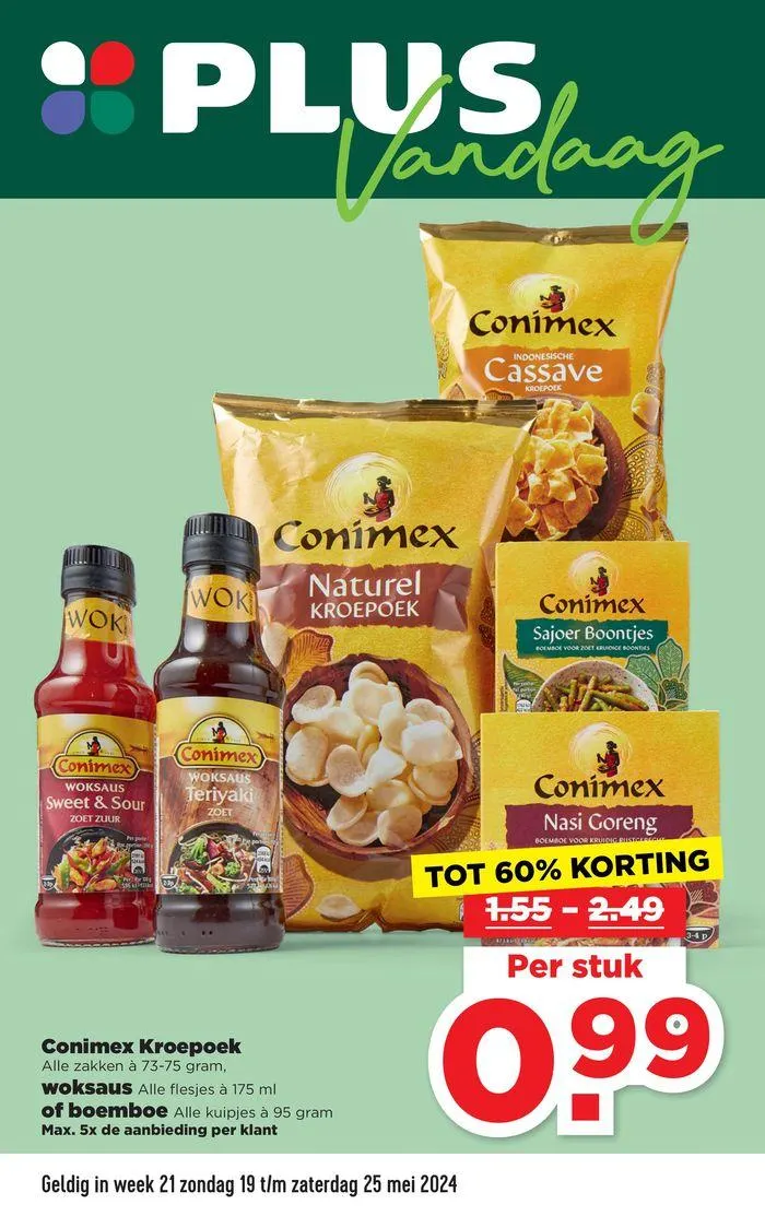 Folder Plus Vandaag! van 16 mei tot 30 mei 2024 - Folder pagina 1