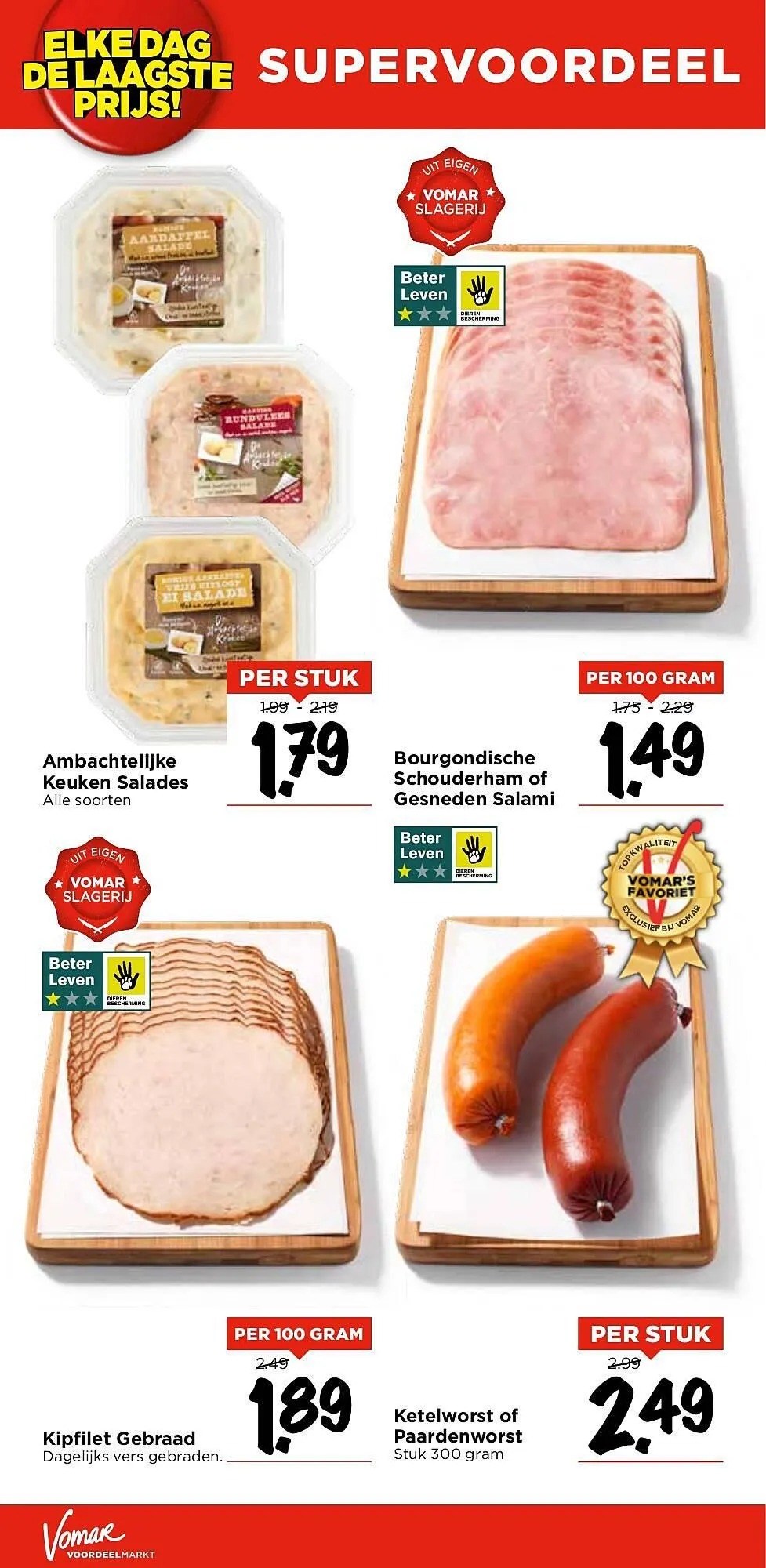 Vomar Voordeelmarkt weekend folder van 21 maart tot 23 maart 2024 - Folder pagina 19