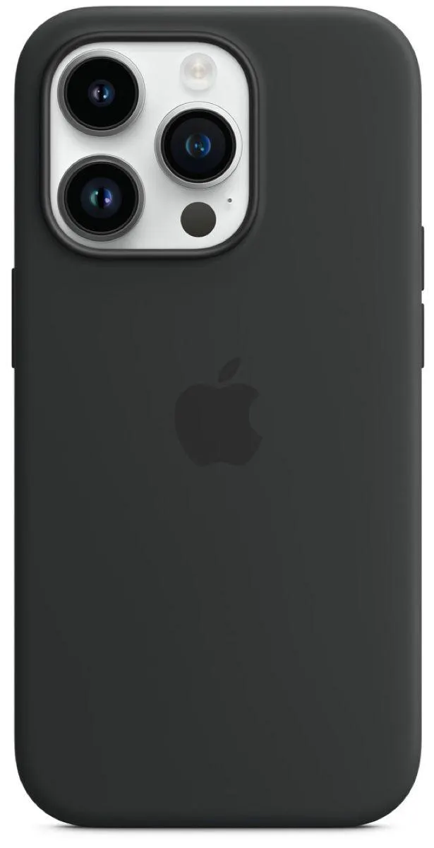 Apple 14 Pro Silicone Case MagSafe Midn
