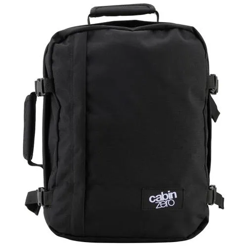 CabinZero Handbagage Reistas / Rugzak 28 Liter (Small) Classic Zwart
